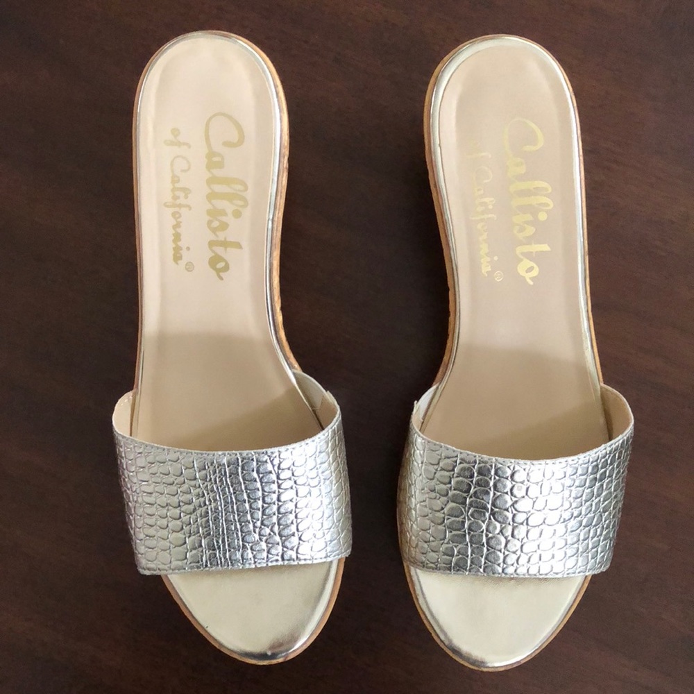 Sandals- Platform. Callisto. Size 8M.